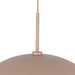Kirby One Light Pendant Peach-Pendants-Kuzco Lighting-Lighting Design Store