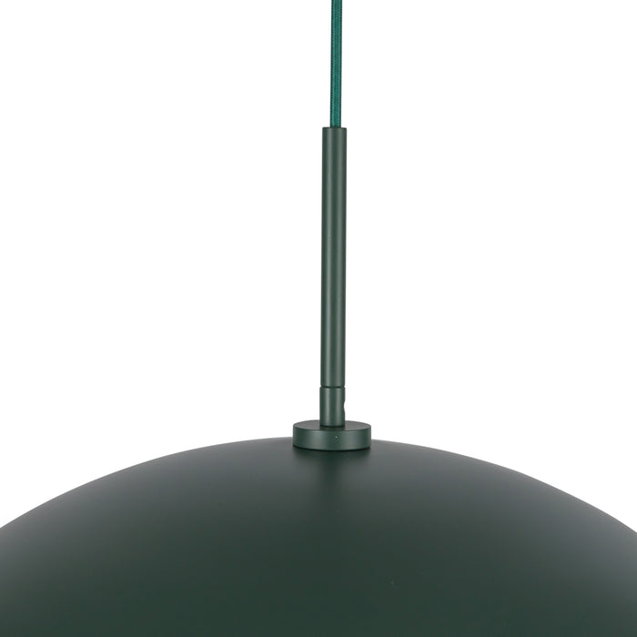 Kirby One Light Pendant Pine Green-Pendants-Kuzco Lighting-Lighting Design Store