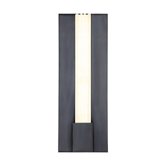 Kismet LED Vanity Urban Bronze/Alabaster-Sconces-Alora-Lighting Design Store
