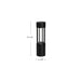 Knox LED Exterior Bollard Black-Landscape Ltg.-Kuzco Lighting-Lighting Design Store