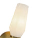 Krysta One Light Wall Vanity Brushed Gold/Opal Glass-Sconces-Alora-Lighting Design Store