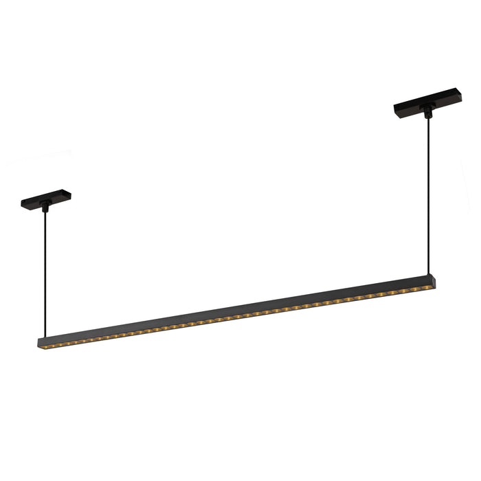 Kyan LED Track Linear Pendant Black-Track-Kuzco Lighting-Lighting Design Store