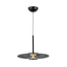 Kyoto LED Pendant Black/Smoked Glass-Pendants-Kuzco Lighting-Lighting Design Store