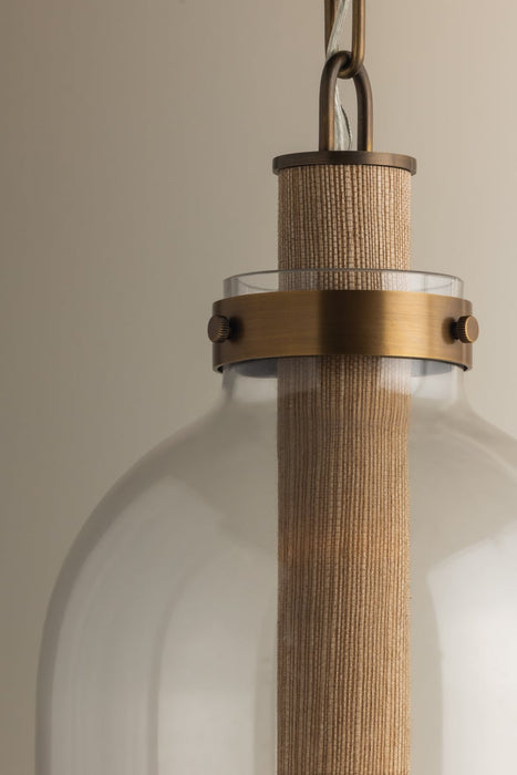 Kori One Light Pendant Patina Brass-Mini Pendants-Troy Lighting-Lighting Design Store