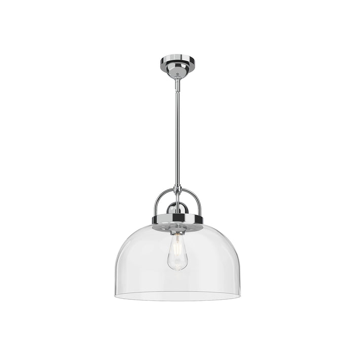 Lancaster One Light Pendant Chrome-Pendants-Alora-Lighting Design Store