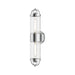 Lancaster Two Light Wall Sconce Chrome-Sconces-Alora-Lighting Design Store
