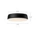 Laval LED Flush Mount Matte Black-Flush Mounts-Alora-Lighting Design Store