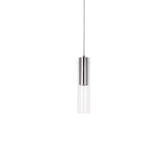 Lena LED Pendant Chrome-Mini Pendants-Kuzco Lighting-Lighting Design Store