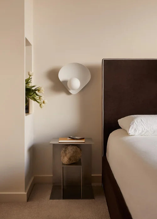 Leni One Light Wall Sconce Texture White