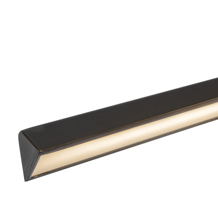 Lex LED Linear Pendant Urban Bronze-Linear/Island-Kuzco Lighting-Lighting Design Store