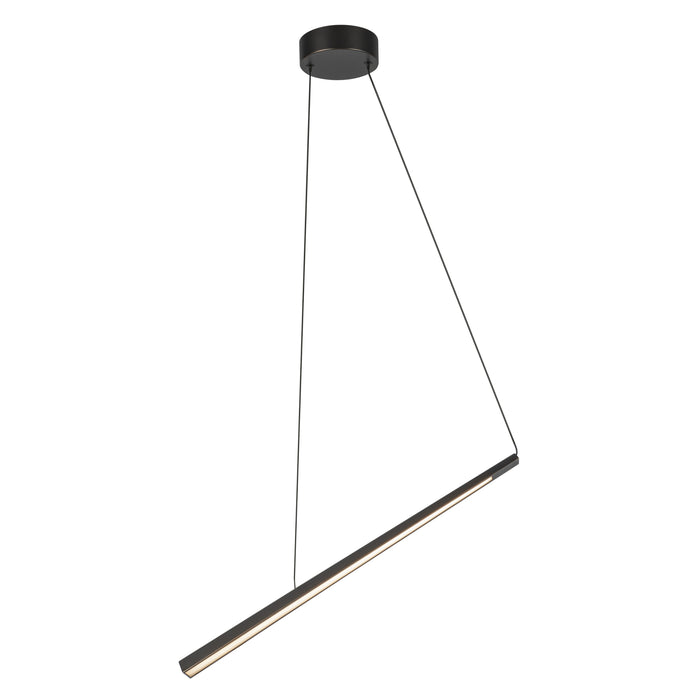 Lex LED Linear Pendant Urban Bronze-Linear/Island-Kuzco Lighting-Lighting Design Store