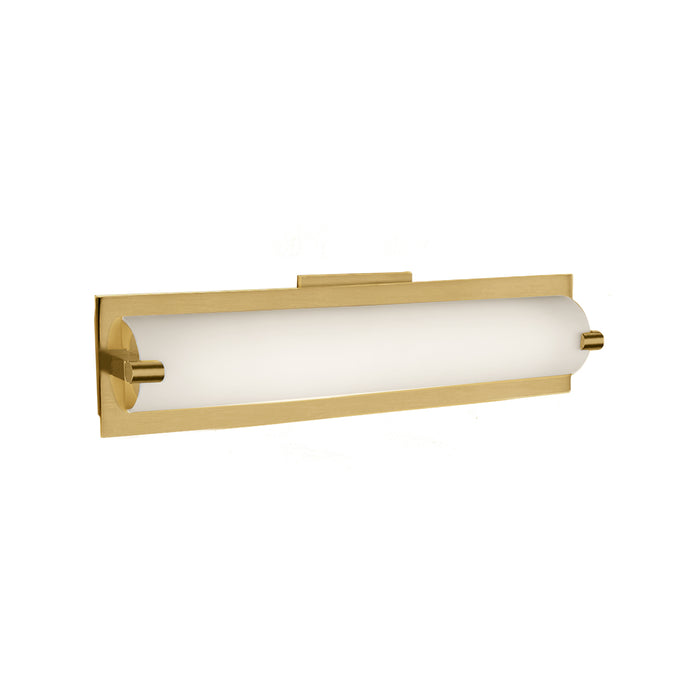 Lighthouse LED Vanity Brushed Gold-Bathroom Fixtures-Kuzco Lighting-Lighting Design Store