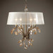 Alenya Four Light Chandelier Burnished Gold Metal-Mid. Chandeliers-Uttermost-Lighting Design Store