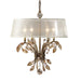 Alenya Four Light Chandelier Burnished Gold Metal-Mid. Chandeliers-Uttermost-Lighting Design Store
