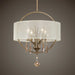 Alenya Four Light Pendant Burnished Gold Metal-Pendants-Uttermost-Lighting Design Store