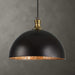 Placuna One Light Pendant Pacific Bronze-Pendants-Uttermost-Lighting Design Store