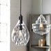 Campester One Light Mini Pendant Matte Black-Mini Pendants-Uttermost-Lighting Design Store