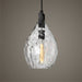 Campester One Light Mini Pendant Matte Black-Mini Pendants-Uttermost-Lighting Design Store