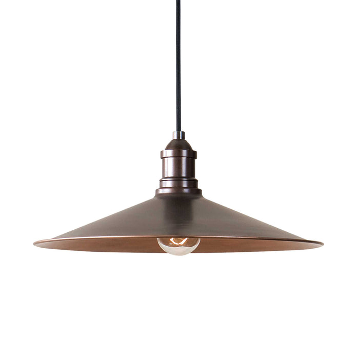 Barnstead One Light Pendant Antique Copper-Pendants-Uttermost-Lighting Design Store