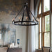 Marlow 12 Light Chandelier Dark Antique Bronze /Weathered Bronze-Mid. Chandeliers-Uttermost-Lighting Design Store
