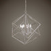 Euclid Six Light Pendant Polished Nickel-Foyer/Hall Lanterns-Uttermost-Lighting Design Store