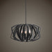 Thales Three Light Pendant Matte Black-Pendants-Uttermost-Lighting Design Store