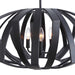 Thales Three Light Pendant Matte Black-Pendants-Uttermost-Lighting Design Store