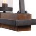 Atwood, Five Light Linear Chandelier Deep Weathered Bronze-Linear/Island-Uttermost-Lighting Design Store