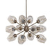 Chet 12 Light Chandelier Antique Brass-Mid. Chandeliers-Uttermost-Lighting Design Store