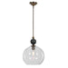 Mendota One Light Pendant Oxidized Aged Brass-Pendants-Uttermost-Lighting Design Store