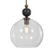 Mendota One Light Pendant Oxidized Aged Brass-Pendants-Uttermost-Lighting Design Store