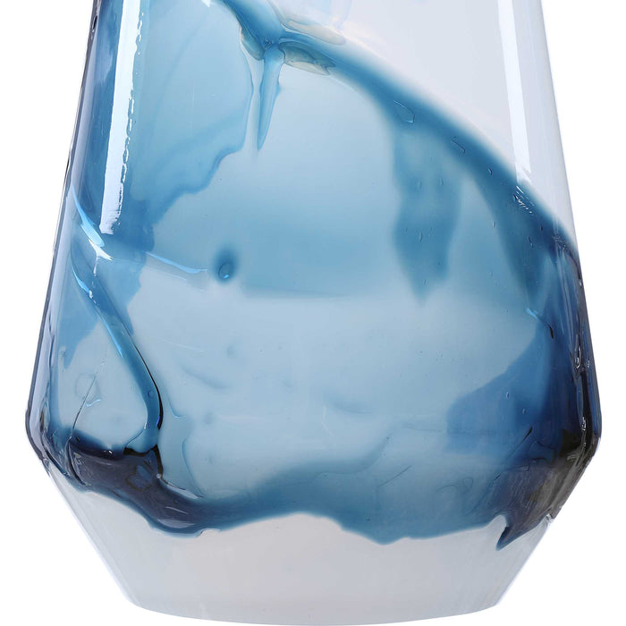 Windswept One Light Mini Pendant Brushed Nickel-Mini Pendants-Uttermost-Lighting Design Store