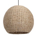 Seagrass One Light Pendant Antique Brass-Pendants-Uttermost-Lighting Design Store