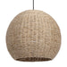 Seagrass One Light Pendant Antique Brass-Pendants-Uttermost-Lighting Design Store