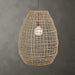 Cross One Light Pendant Natuarl Woven Sea Grass-Pendants-Uttermost-Lighting Design Store