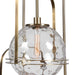Mimas Three Light Pendant Antique Brass-Mini Pendants-Uttermost-Lighting Design Store