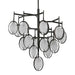 Maxin 15 Light Chandelier Dark Hammered Bronze-Mid. Chandeliers-Uttermost-Lighting Design Store