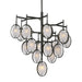 Maxin 15 Light Chandelier Dark Hammered Bronze-Mid. Chandeliers-Uttermost-Lighting Design Store