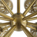 Droplet, 16 Light Chandelier Antique Brass-Mid. Chandeliers-Uttermost-Lighting Design Store