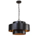 Youngstown Four Light Pendant Dark Bronze-Pendants-Uttermost-Lighting Design Store