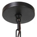 Youngstown Four Light Pendant Dark Bronze-Pendants-Uttermost-Lighting Design Store
