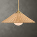 Phuvinh One Light Pendant Antique Brass-Pendants-Uttermost-Lighting Design Store