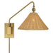 Phuvinh One Light Wall Sconce Antique Brass-Lamps-Uttermost-Lighting Design Store
