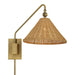 Phuvinh One Light Wall Sconce Antique Brass-Lamps-Uttermost-Lighting Design Store