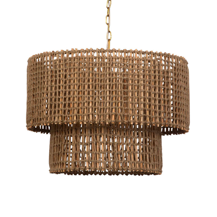 Biswas One Light Pendant Antique Brass-Mid. Chandeliers-Uttermost-Lighting Design Store