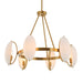 Oviform Six Light Chandelier-Uttermost-Lighting Design Store
