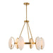 Oviform Six Light Chandelier-Uttermost-Lighting Design Store