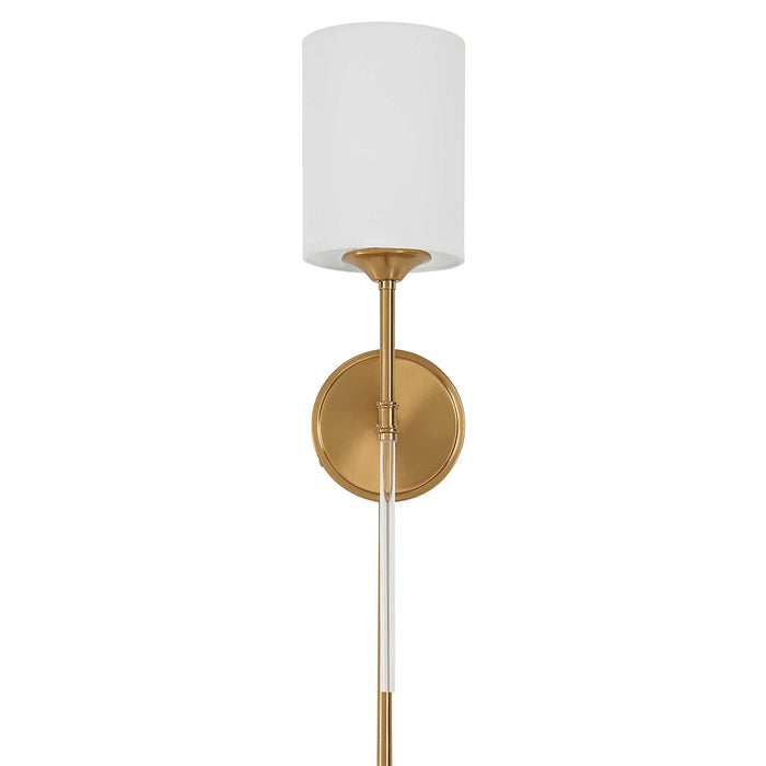 Awyr One Light Wall Sconce-Uttermost-Lighting Design Store