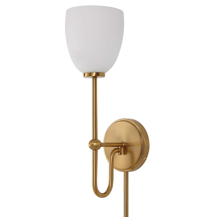 Trophy One Light Wall Sconce-Uttermost-Lighting Design Store