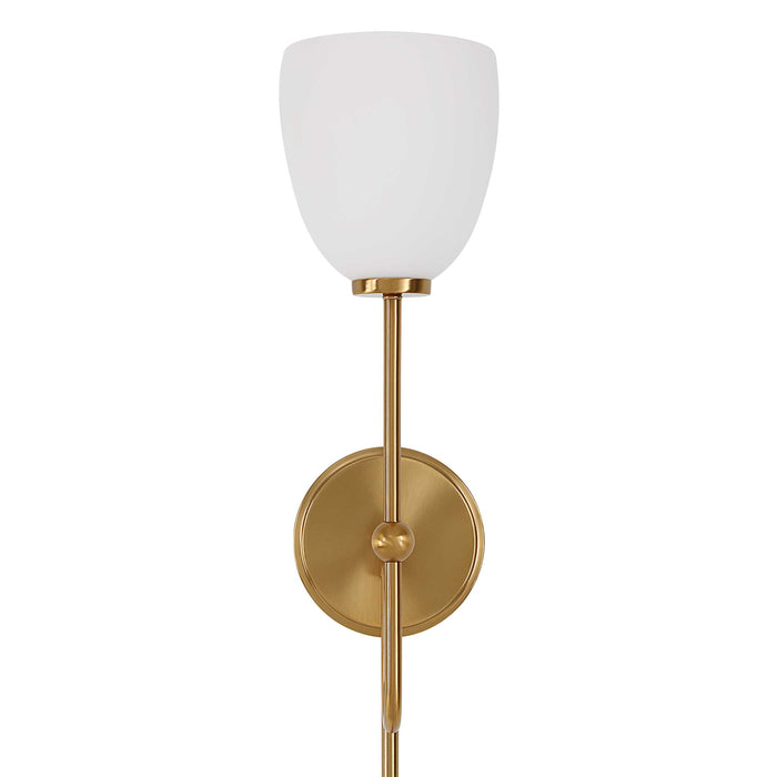 Trophy One Light Wall Sconce-Uttermost-Lighting Design Store